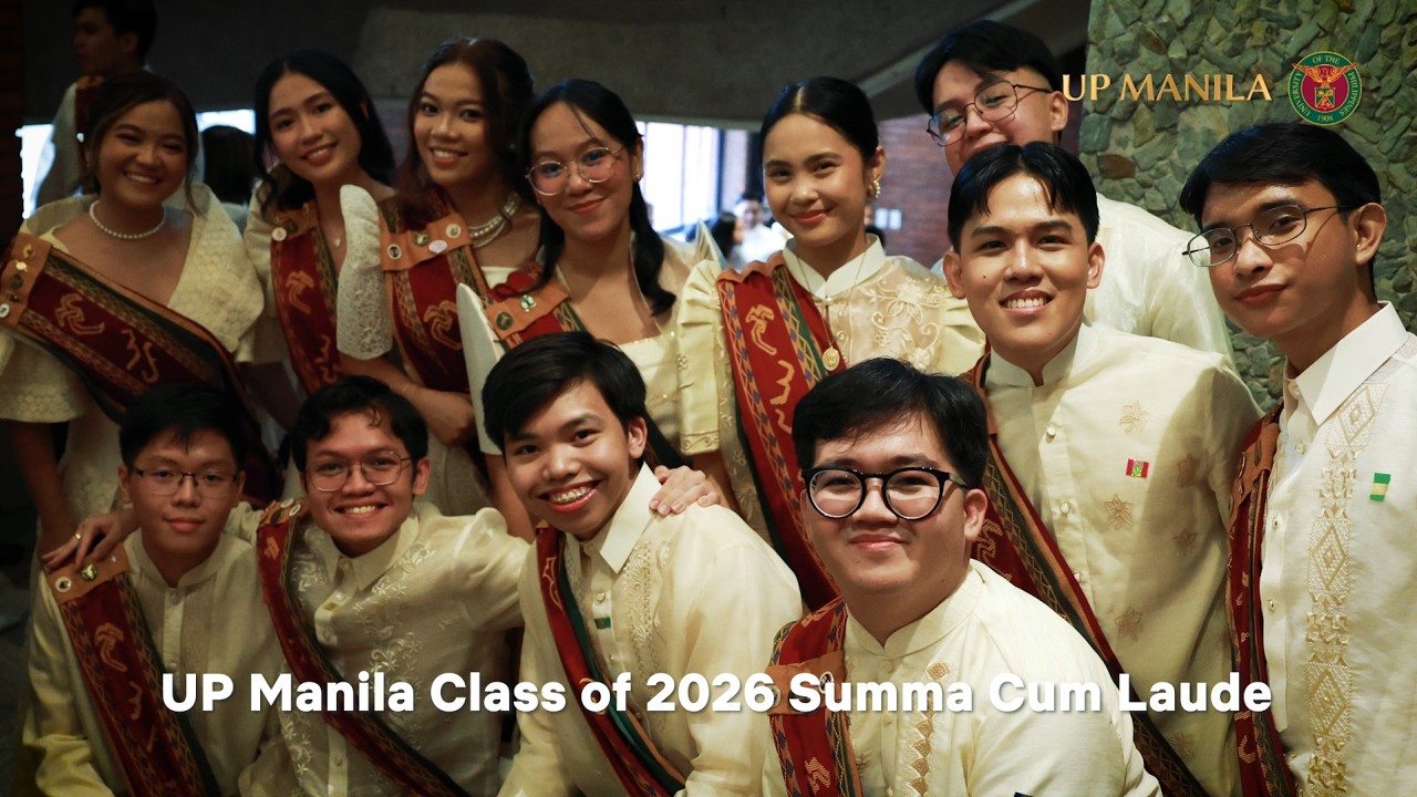UP Manila Class of 2026 Summa Cum Laude