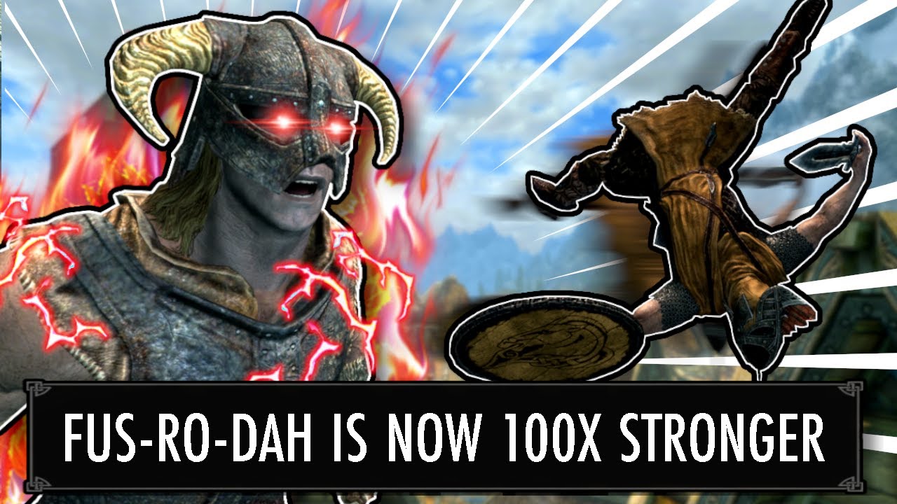 Skyrim, но каждое убийство делает мои драконьи крики сильнее