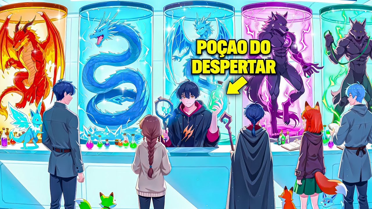 CLT RENASCEU Como DONO De LOJA De Pets RANK SSS e Virou o MAIS PODEROSO Do MUNDO! - Manhwa Recap