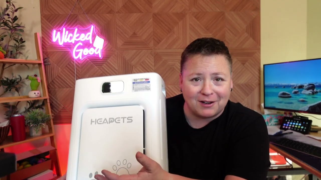 Pet Air Purifier That ACTUALLY Handles Dog & Cat Hair? HEAPETS P358 Review