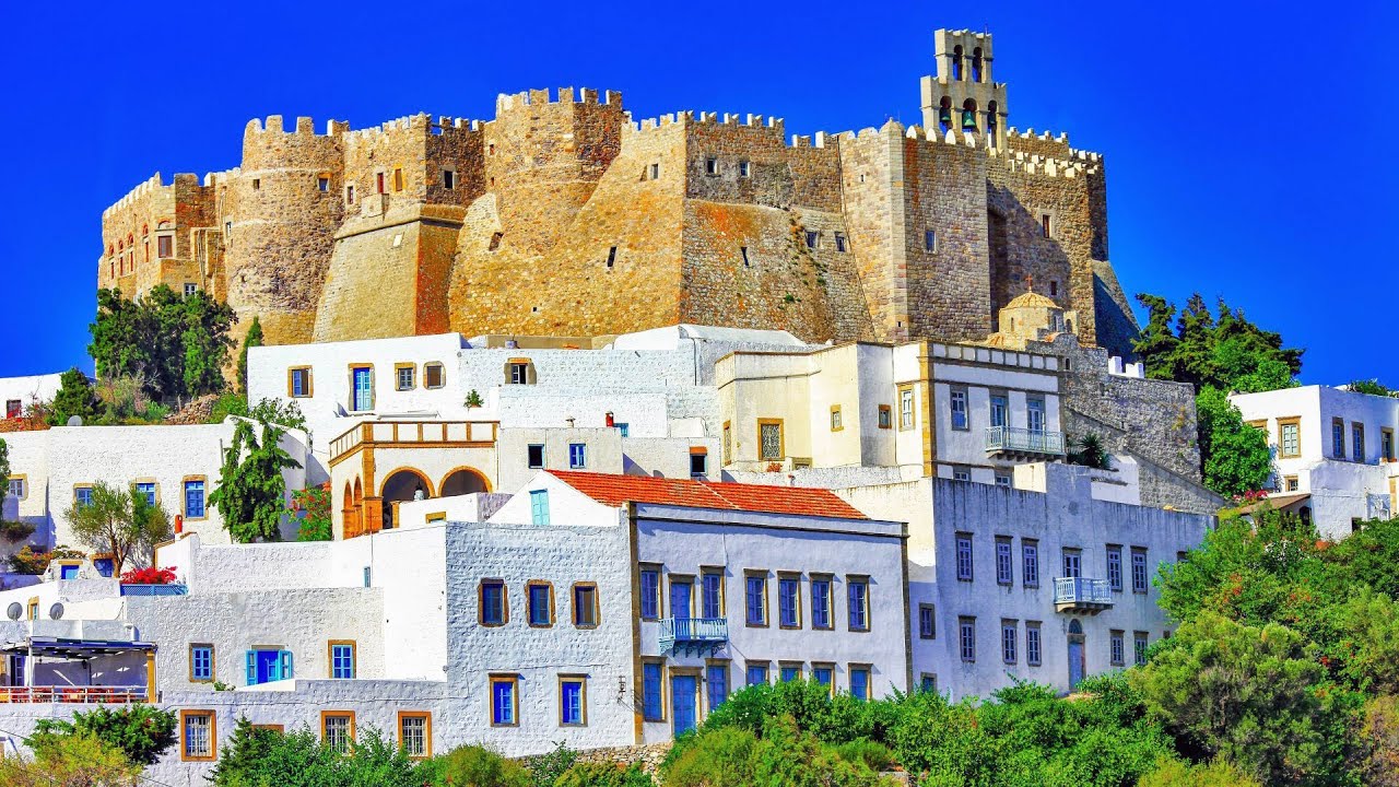 #89 Patmos island hike from Chora to Skala (port)