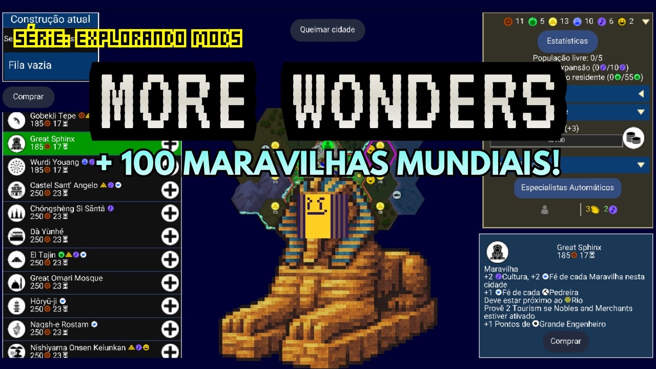 MAIS MARAVILHAS (MORE WONDERS) | UnCiv