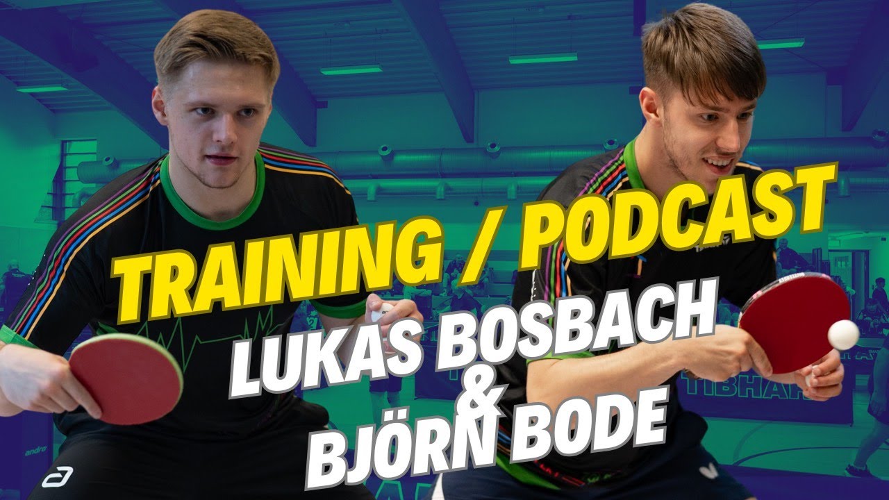 Tischtennis-Training + Podcast: Community Q&A mit Björn Bode