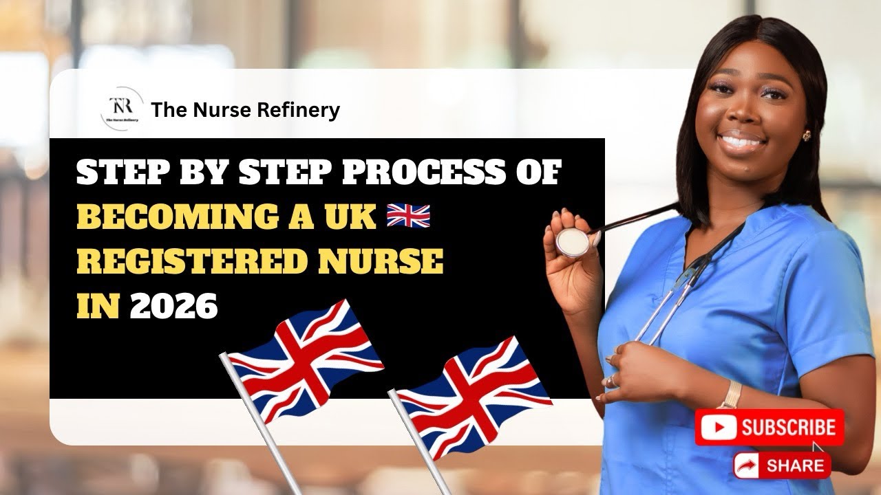 UKRN -STEP BY STEP PROCESS OF BECOMING A REGISTERED NURSE IN THE UK 2026… #uknurse #ukrn #nhsnurse 