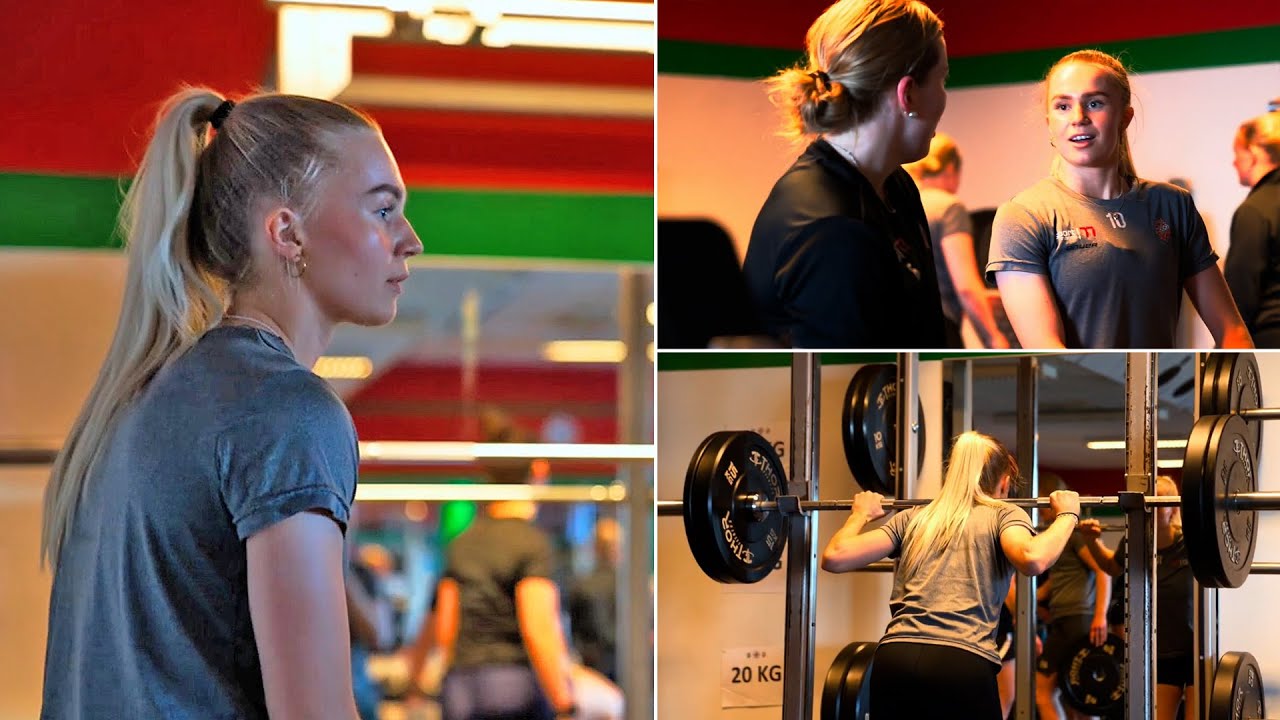 MoDo Hockeys försäsong: I gymmet med Wilma Sundin