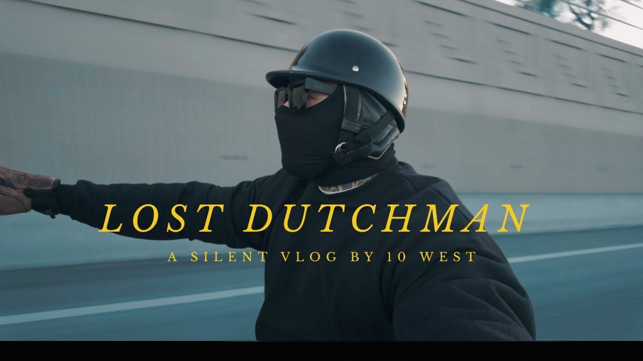 Lost Dutchman - A Silent ASMR Vlog on a '93 FXR ⚡️ 