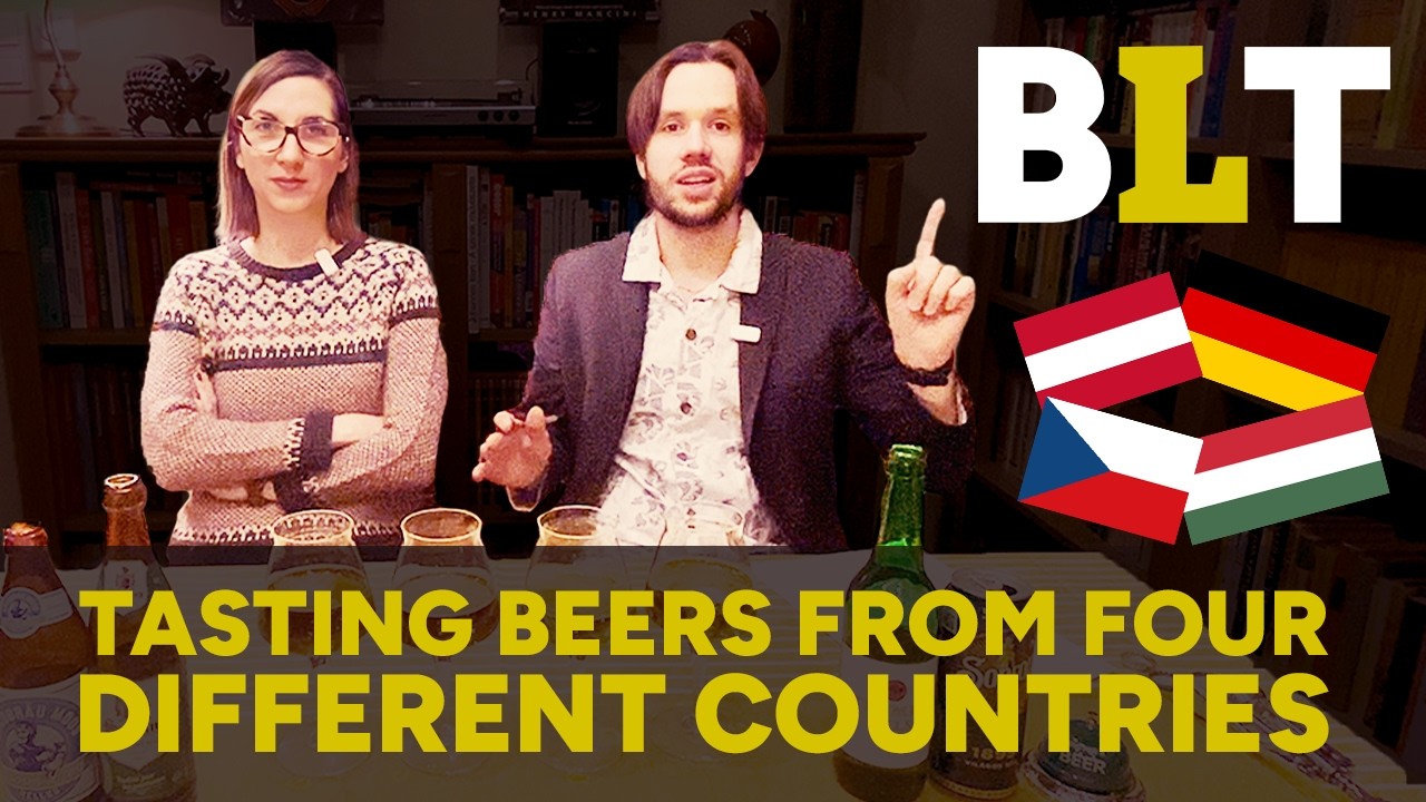 Tasting Lagers from 4 Different Countries