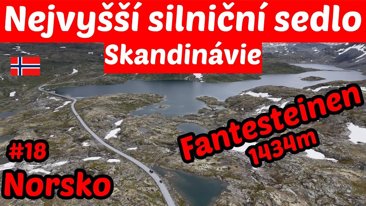 Horská Silnice, Ledovec Nigardsbreen A Túra Na Fisketjedennuten | Norsko #18