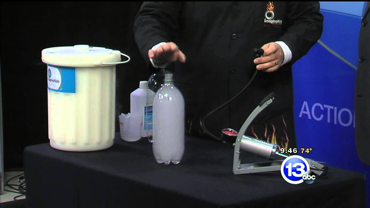 Create a cloud in a bottle