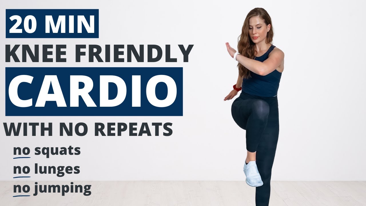 STANDING Knee Friendly HIIT | No Repeat Low Impact Cardio | NO Squats, NO Lunges, NO Jumping