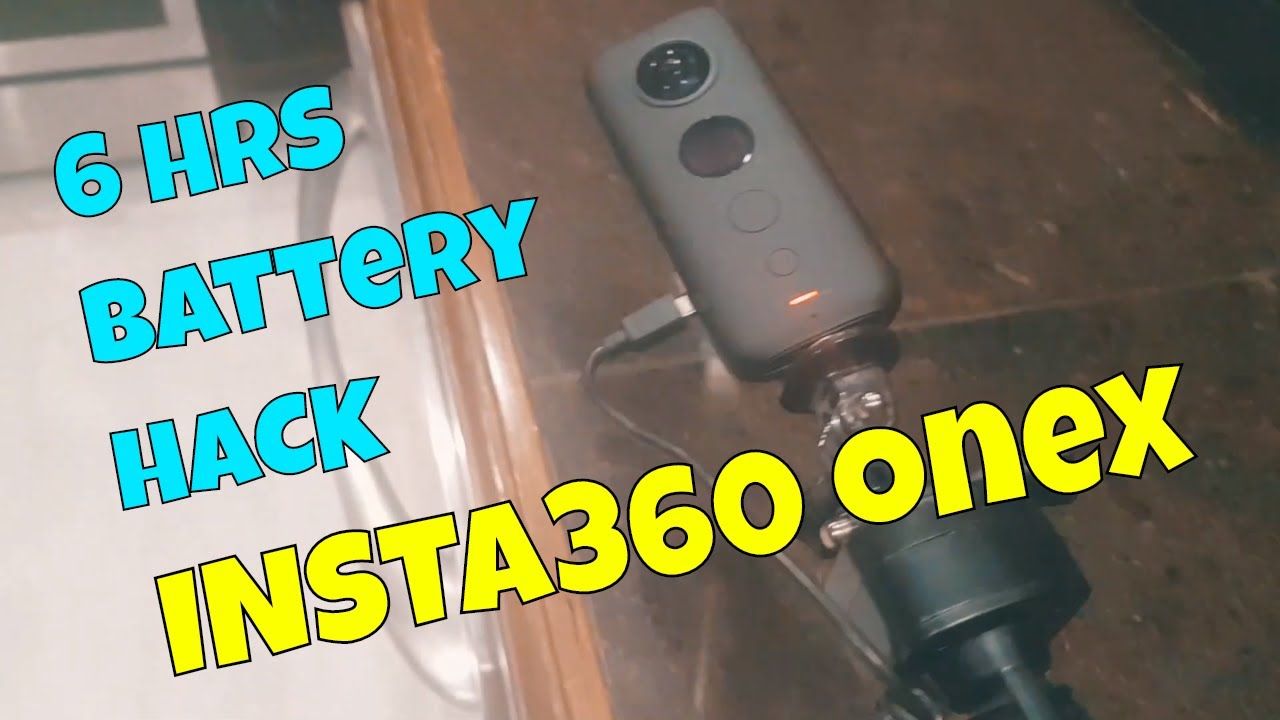 Insta 360 & Insta360 Onex Hacks ** 5 HRS Battery** Review of Quickpod Digpower Selfie Stick