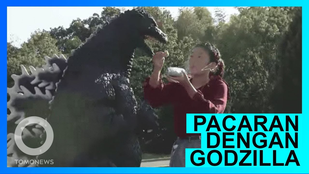 TV Jepang wujudkan impian gadis ini untuk berpacaran dengan Godzilla! - TomoNews