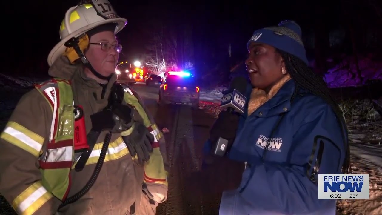 Fire Levels House In Wattsburg