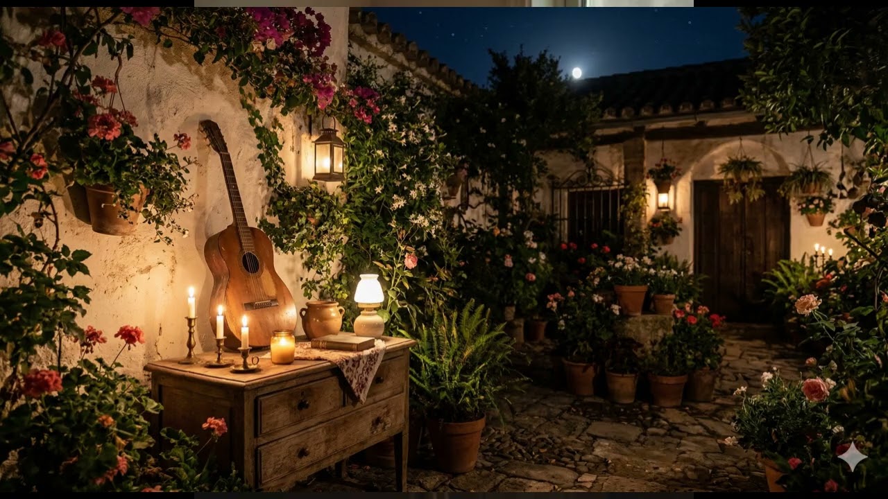 Most Calm and Slow Guitar Solo Music for Relaxing and Focus at Night