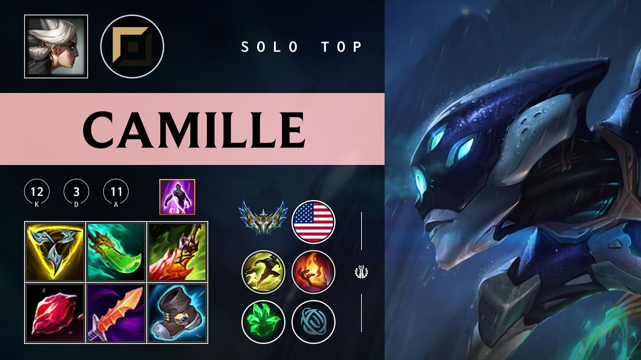 Camille Top vs Ambessa - NA Challenger Patch 26.03