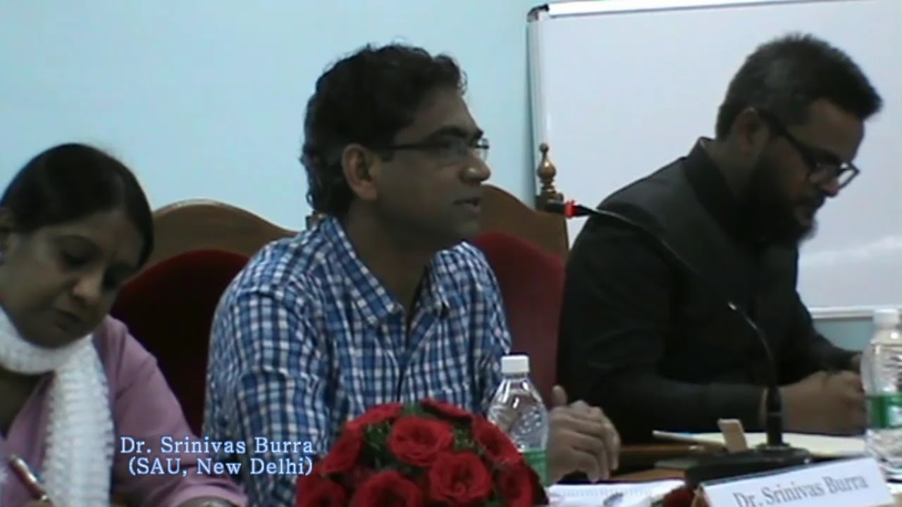 Dr  Srinivas Burra addresses CED&L on Learning International Law in South