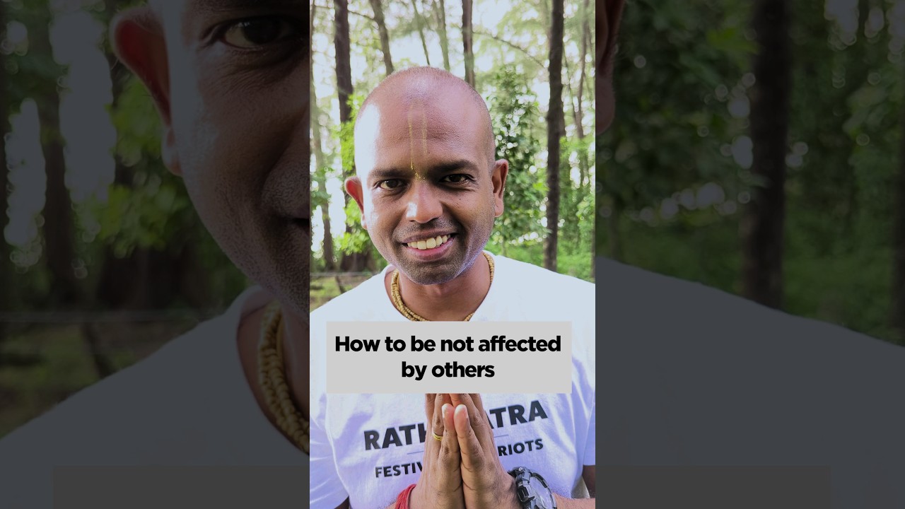 How to be Not Affected by Others? #krishna #harekrishna #reels #spirituality