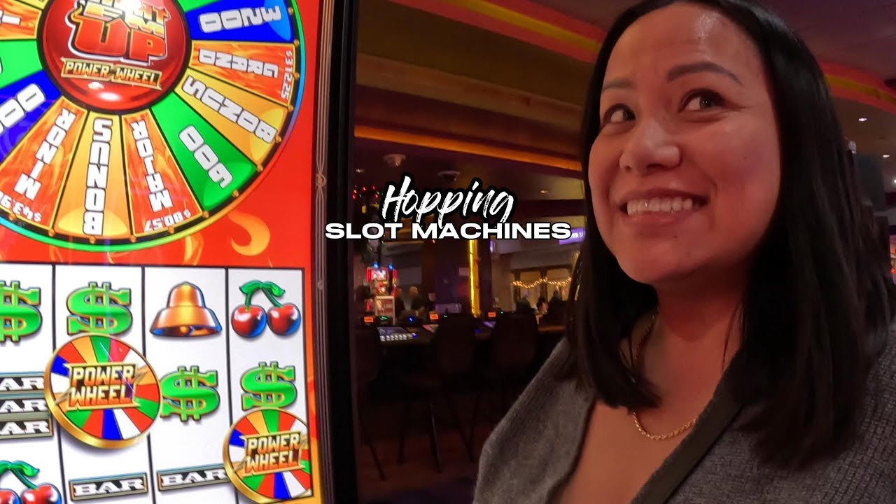 Hopping Slot Machines at Harrah's Casino in Laughlin