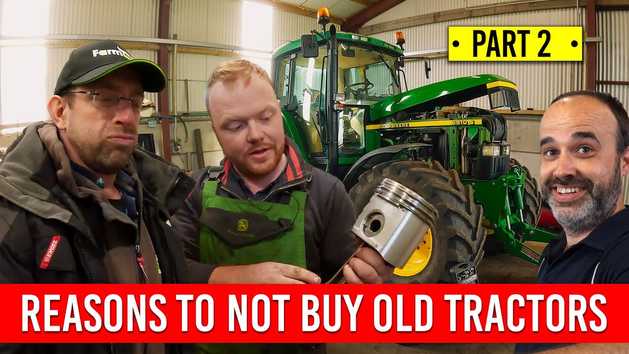 ПРИЧИНЫ НЕ ПОКУПАТЬ СТАРЫЕ ТРАКТОРЫ - ЧАСТЬ 2 | РЕМОНТ ТРАКТОРОВ FARMFLIX ​​JOHN DEERE 6910S John...