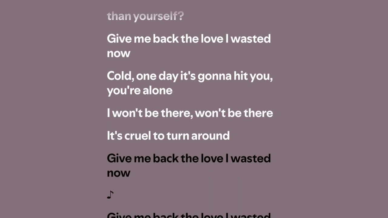 True Colors - Slaves Karaoke