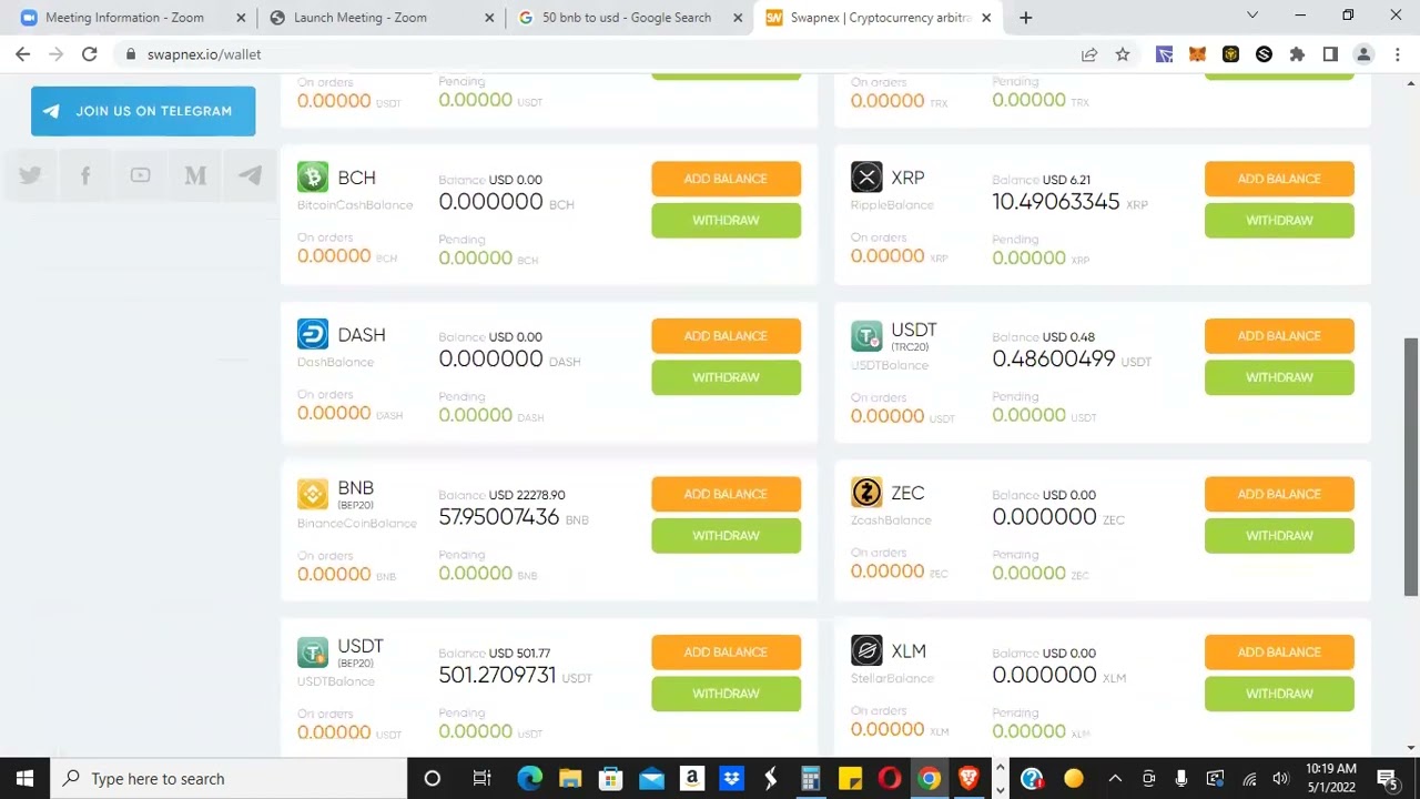 Swapnex - $54,000 Deposited - My Progress So Far