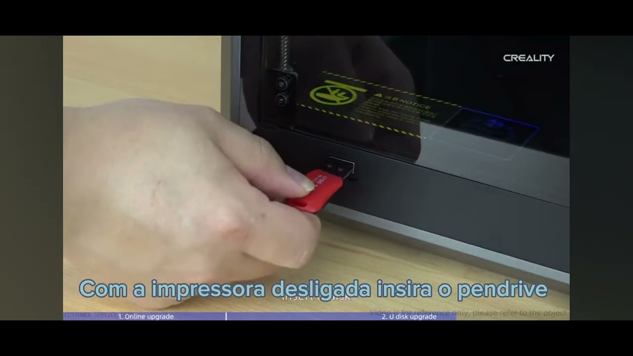 Atualização do Firmware da Impressora 3D K1: Ative a Funcionalidade de Rede