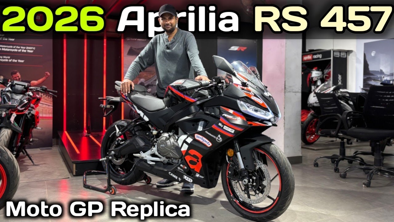 2026 Aprilia RS 457 Review | Replica Moto GP Edition🔥 | New Launch⚡