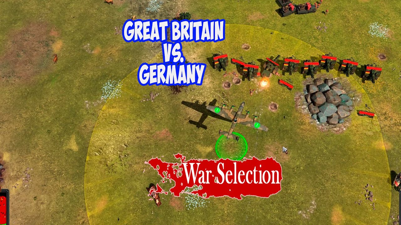 War Selection. Великобритания против германии, каждый за себя (Great Britain vs. Germany)