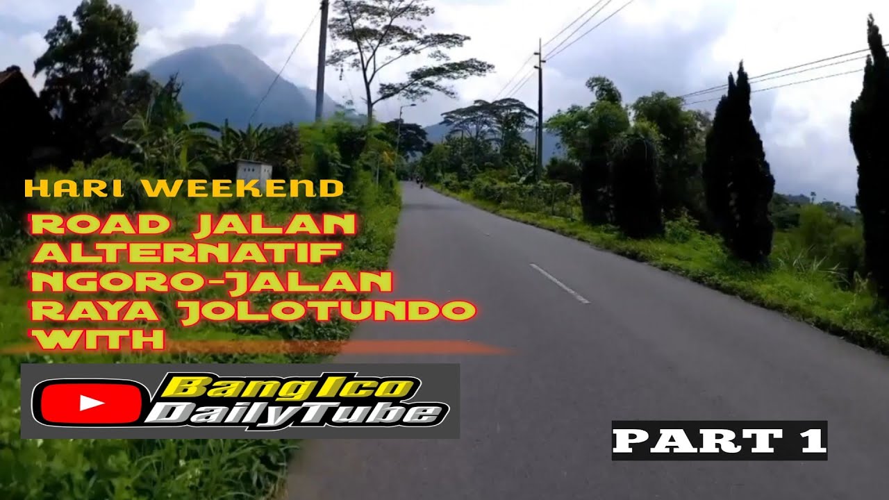 Riding santai ke jalan alternatif Ngoro-Jalan Jolotundo, Mojokerto, OK GASS KEN CUIH 🤙🏻