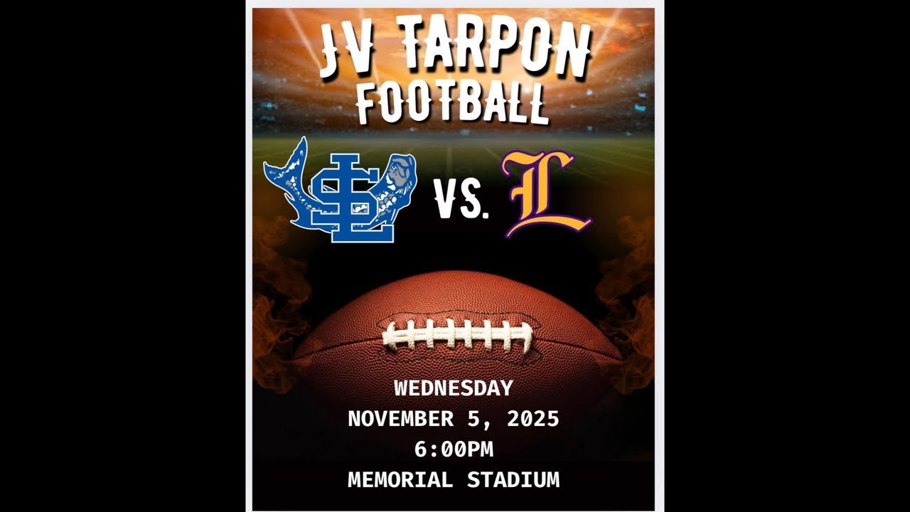 South Lafourche Vs. Lutcher High School Football JV 11-5-2025