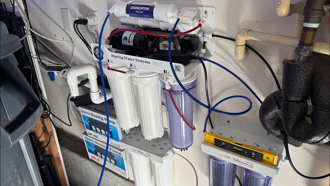 New Dual DI Resin unit!! #reefer #aquarium #subscribe #fishkeepinghobby 