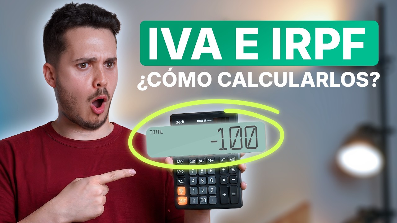 💰 ¿Cómo calcular el IVA y el IRPF en una factura? Guía para autónomos