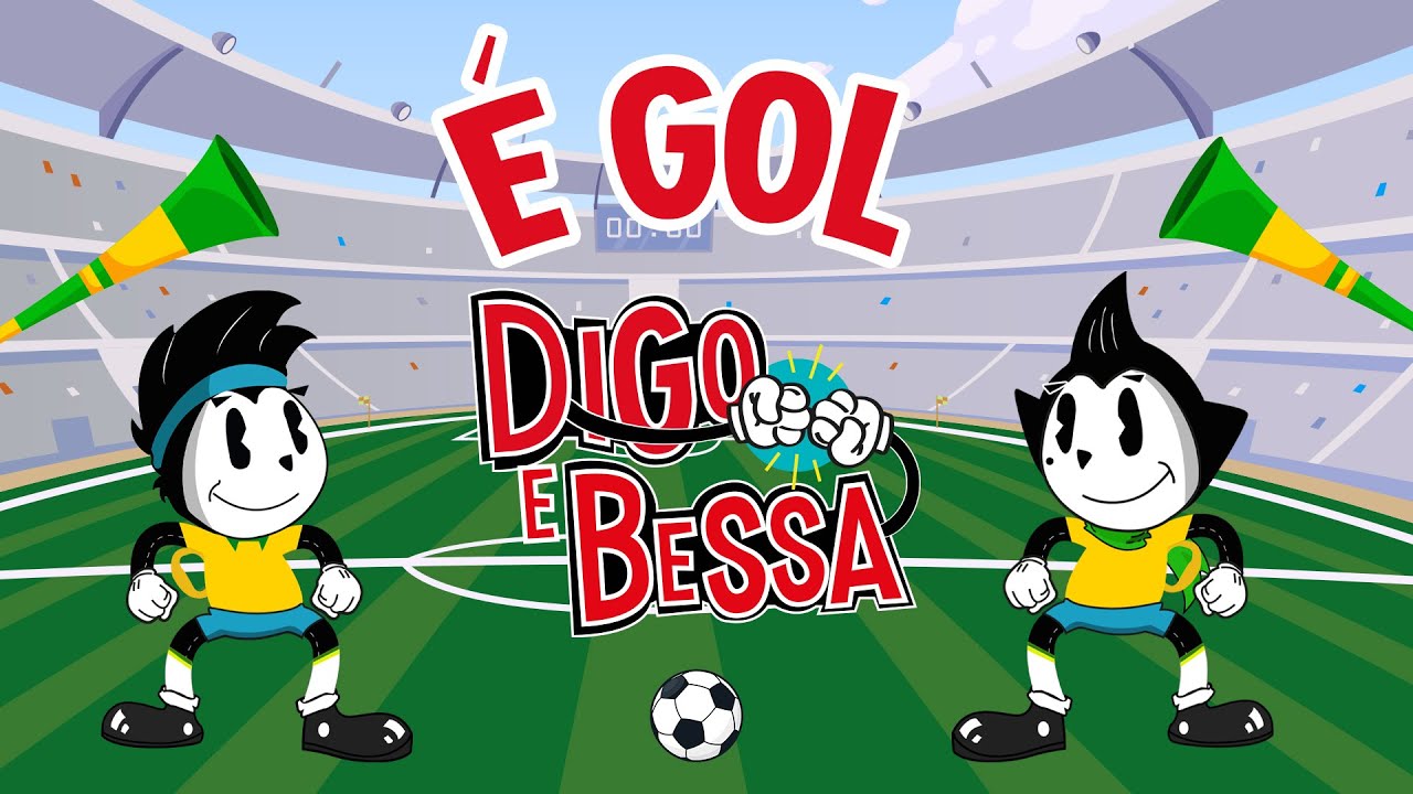 Futebol infantil - música sobre futebol pra crianças e Copa do Mundo. Digo e Bessa (música infantil)