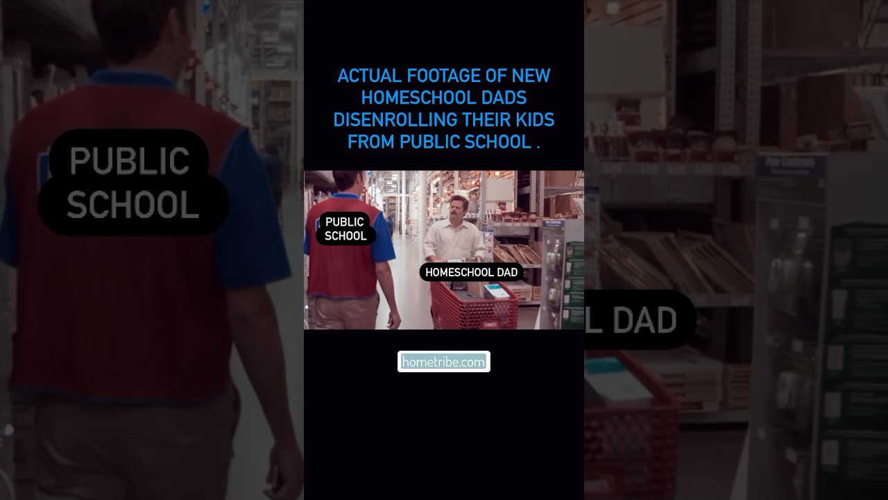 🧔🏻&zwj;♂️ &ldquo;I know more than you.&rdquo; #homeschooldad #homeschooldads #homeschool