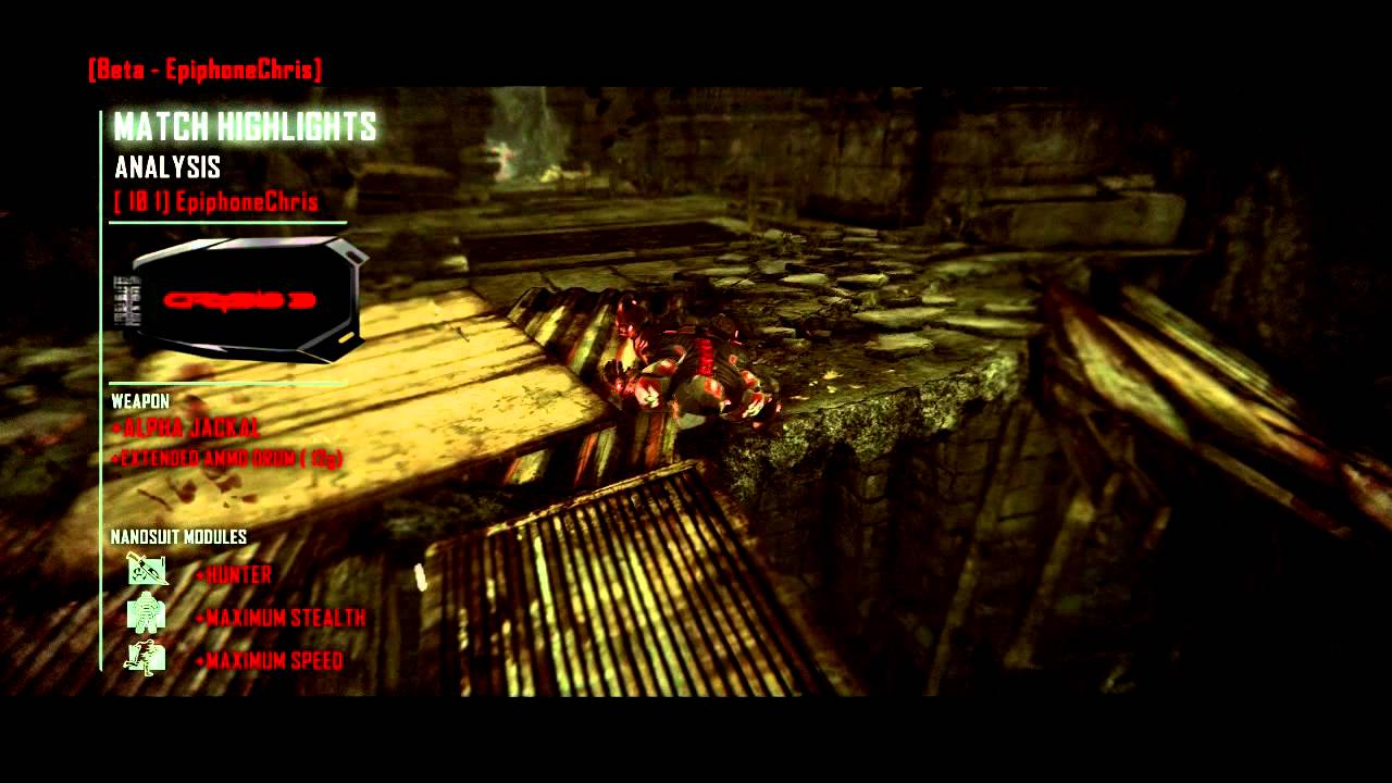 EpiphoneChris' Crysis 3 Highlight Moments
