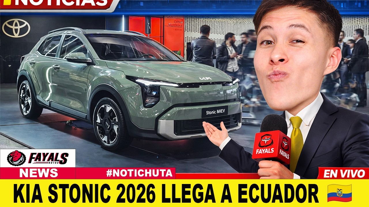 Kia STONIC 2026 llega a Ecuador ¡y este es su PRECIO!