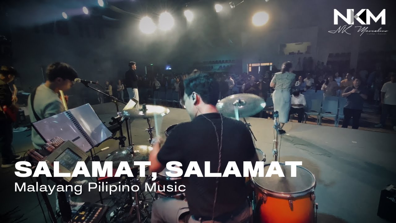 SALAMAT, SALAMAT - Malayang Pilipino Music | Drum Cam (Live Arrangement) 