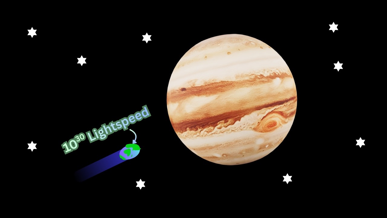 Earth crashes into Jupiter in impossible speeds | Universe Sandbox