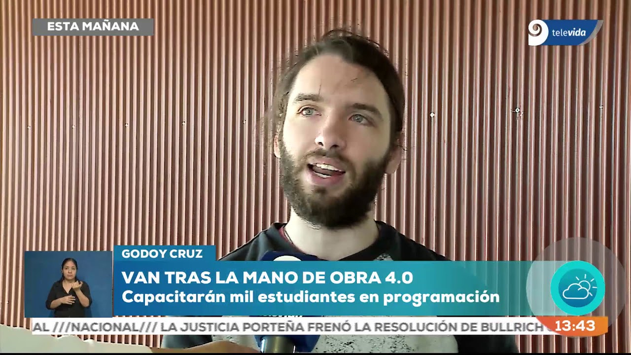 Godoy Cruz: Capacitarán a estudiantes en programación