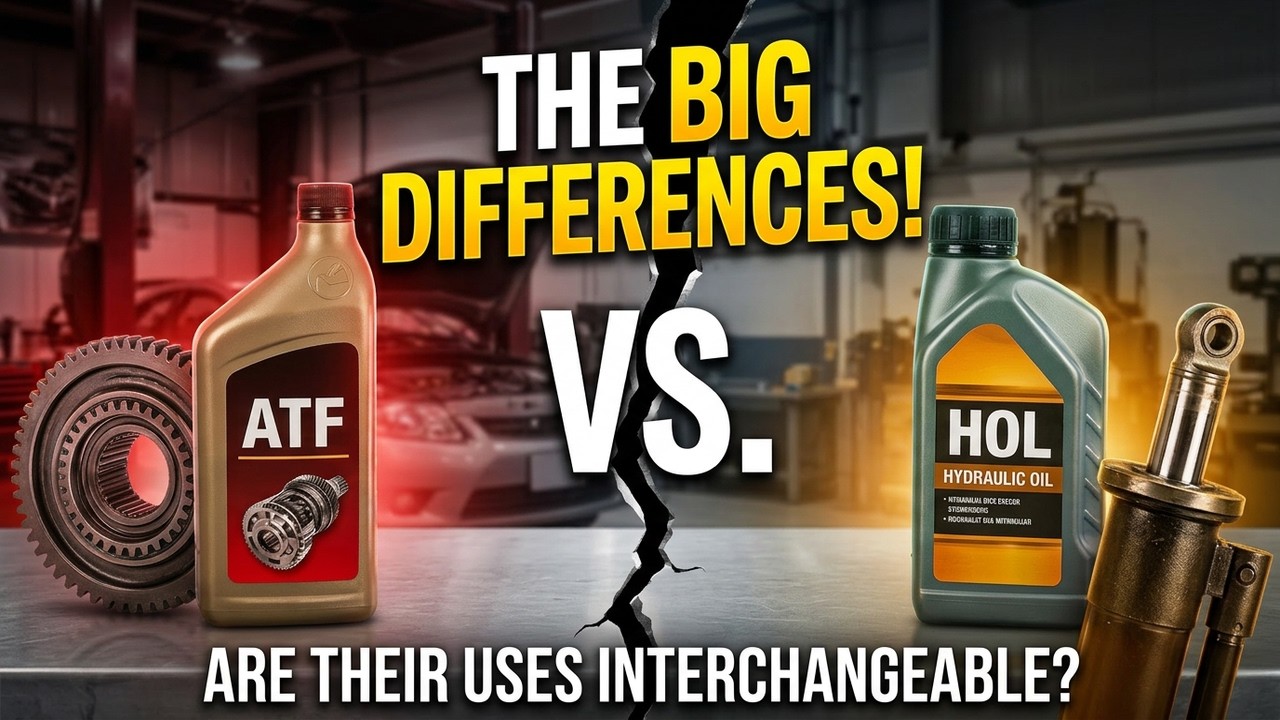 ATF vs. Hydraulic Oil Differences and Uses