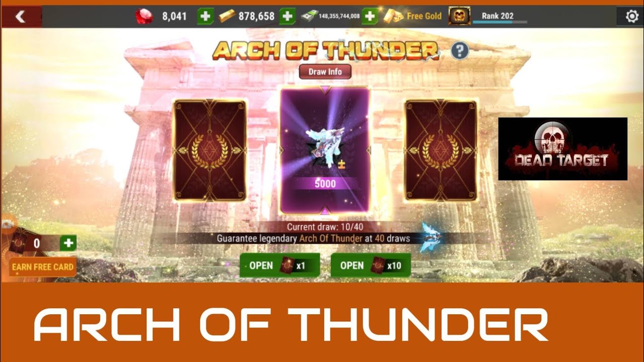 Dead Target - ARCH OF THUNDER