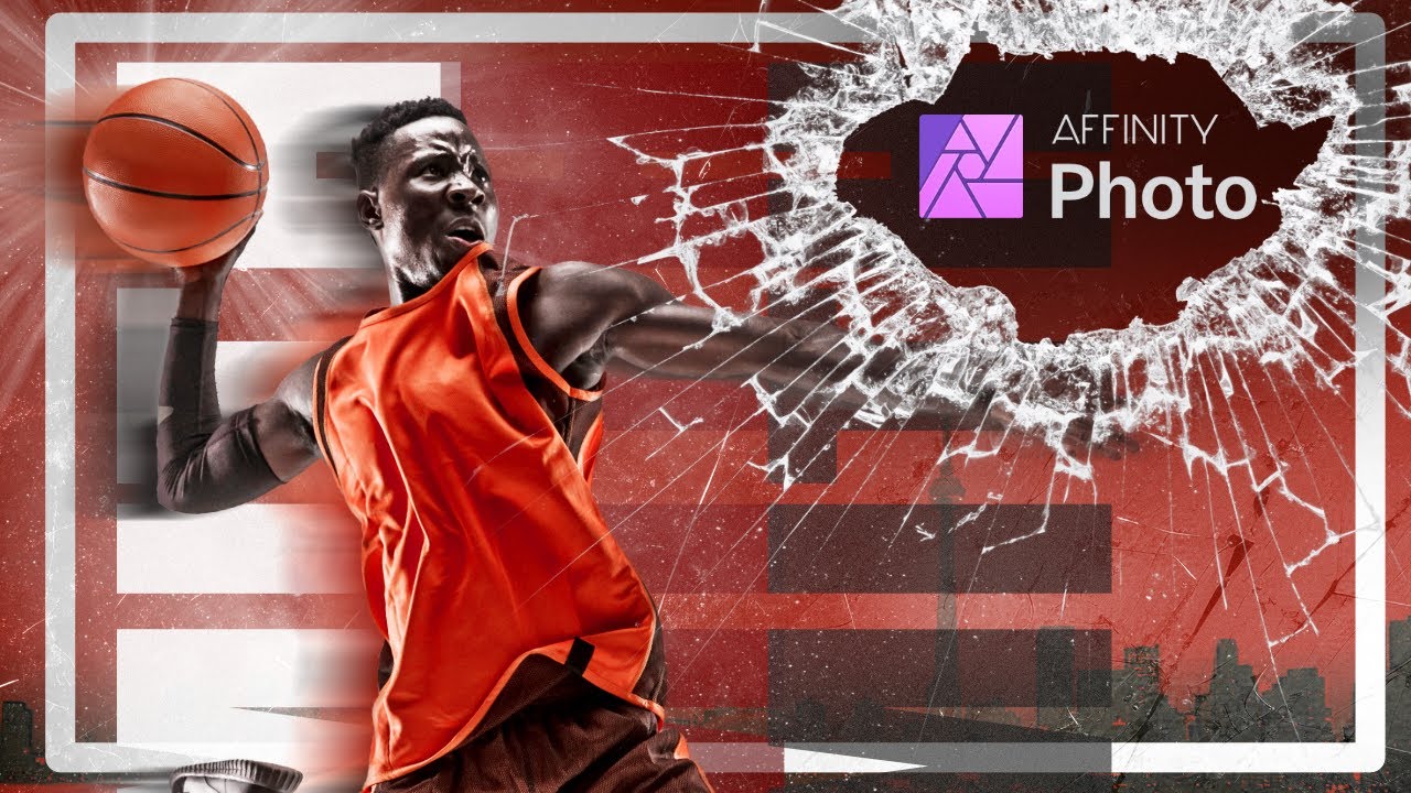 Basketball Poster Creation | Affinity Photo Tutorial