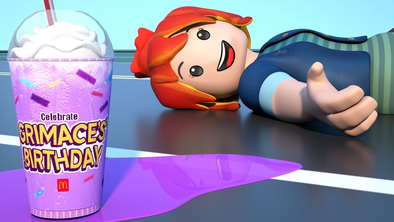 ROBLOX Brookhaven 🏡RP - СМЕШНЫЕ МОМЕНТЫ: GRIMACE SHAKE APOCALYPSE | Roblox Jack