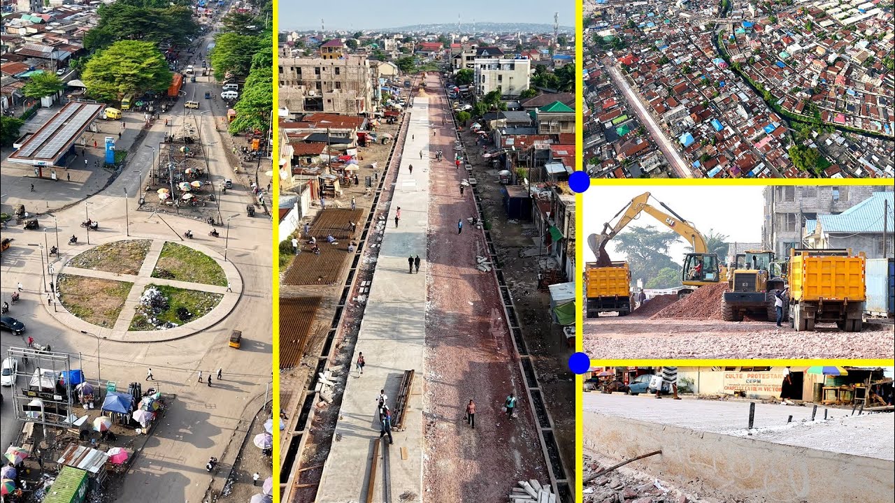 🚨ENFIN ! La reprise des travaux du projet Mombele long de 2,8KM reliant le RP Yolo-medical et Kianza