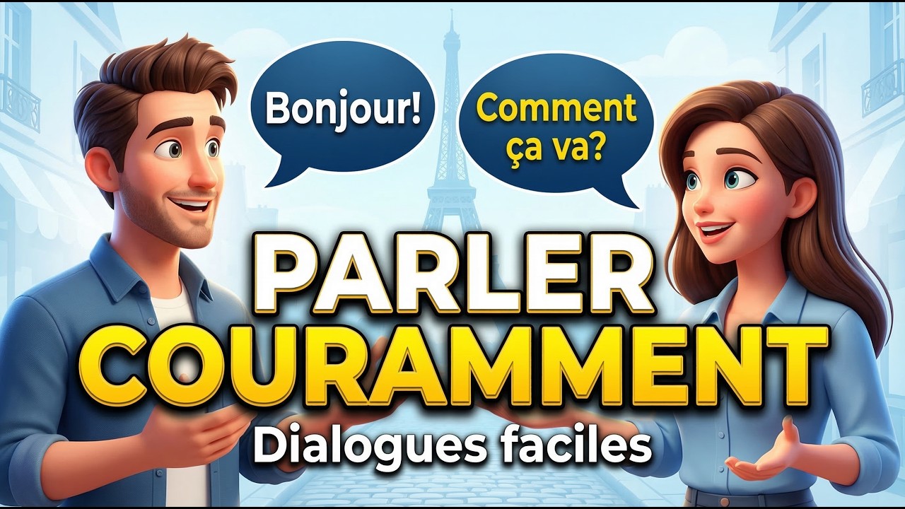 Apprenez à parler français couramment avec des dialogues simples || The Power Of Languages ||