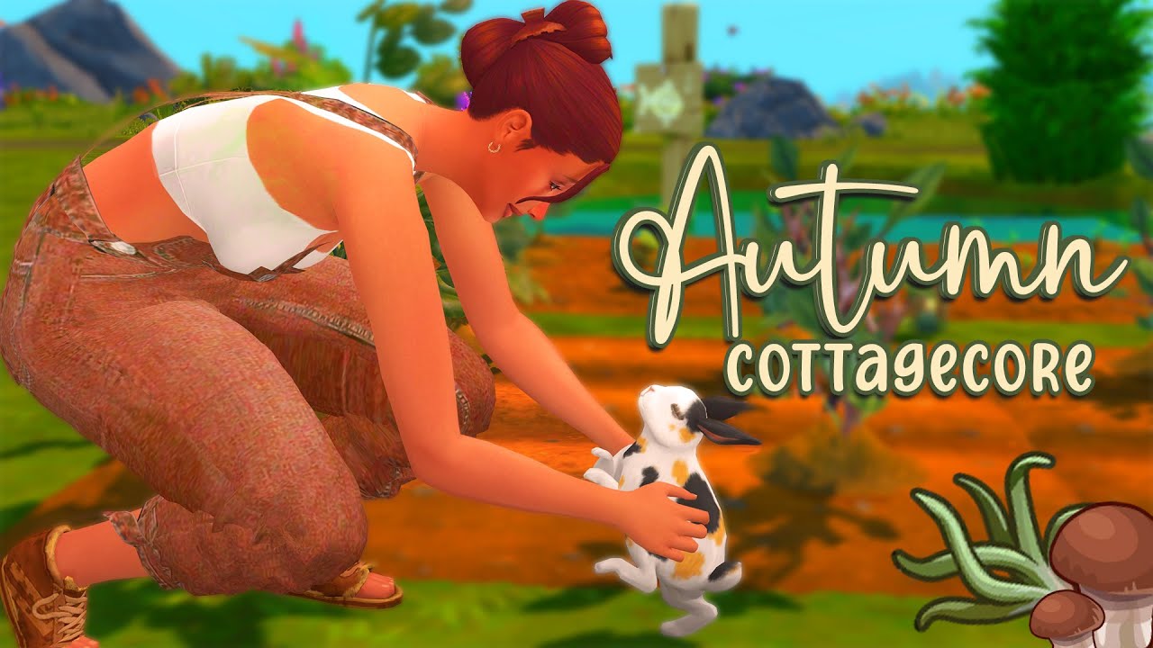 Autumn Cottagecore #1 🍂Sims 4 Cottage Living during Fall🍂 LIVESTREAM