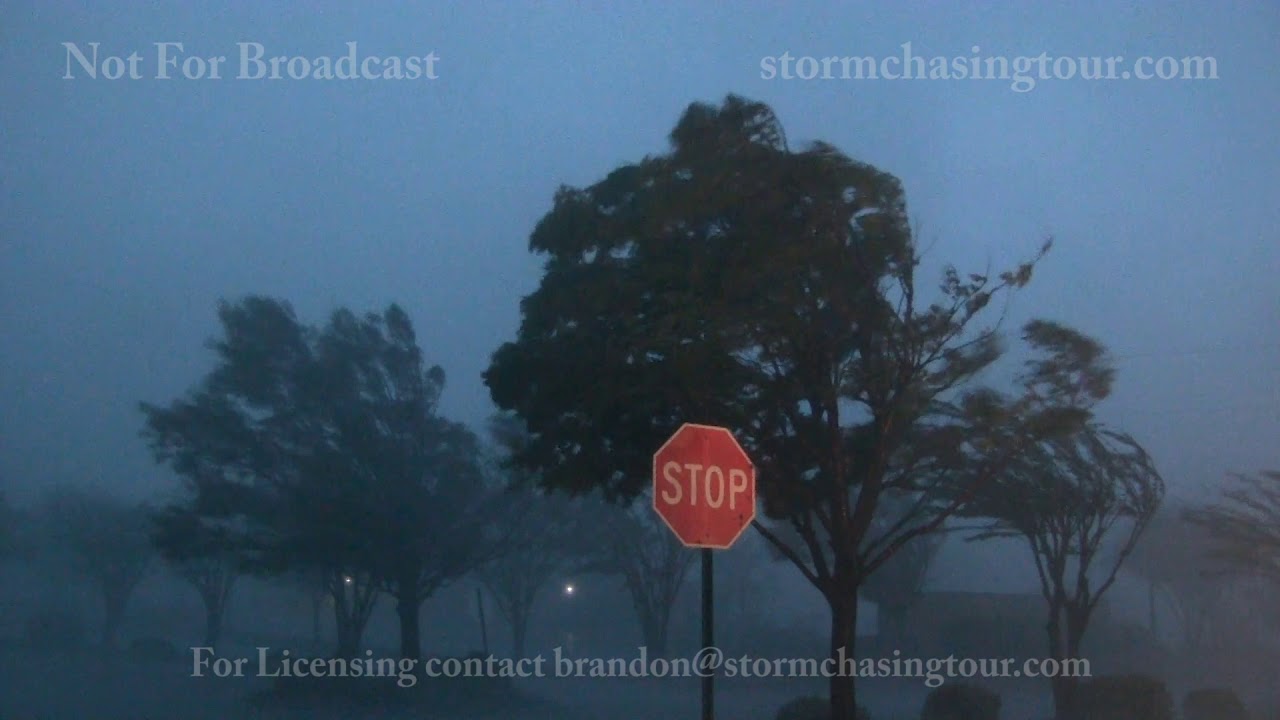 Hurricane Florence Stock Footage