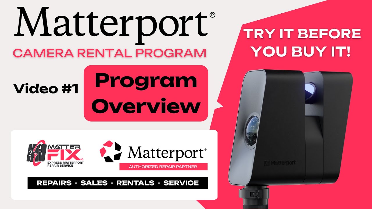 1 - MatterFix.io Pro3 Camera Rental Program - Overview