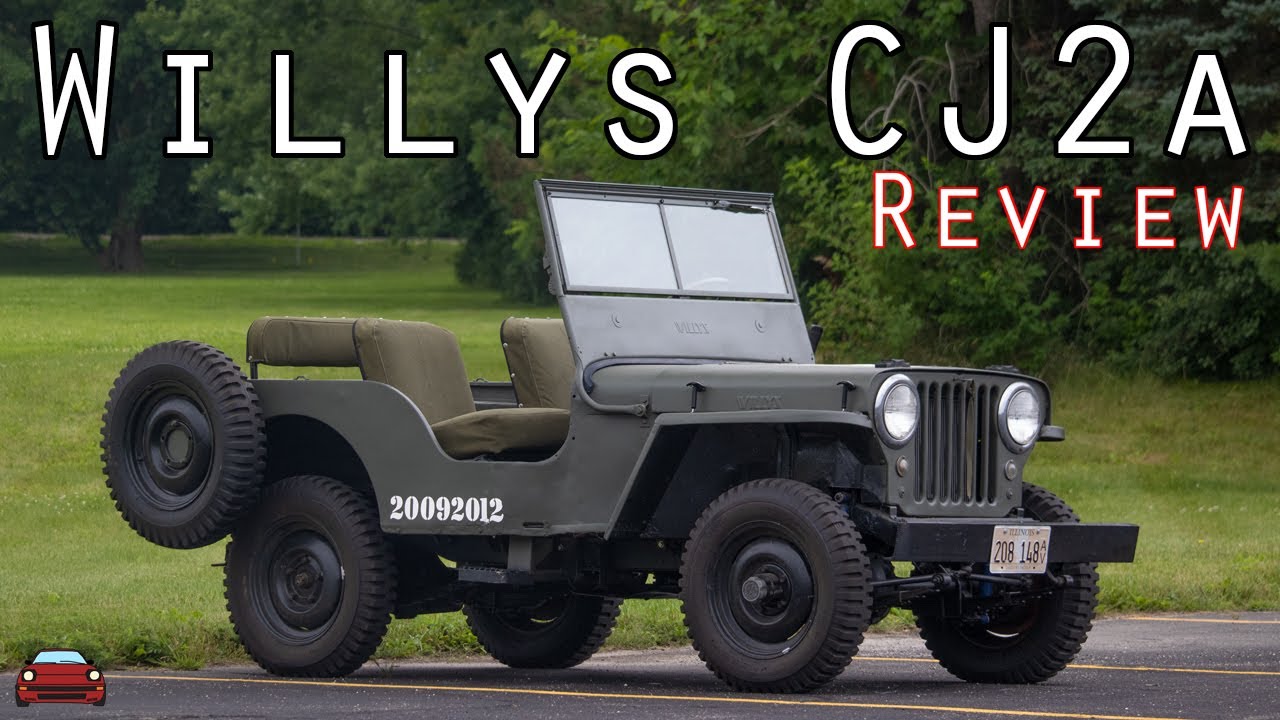 1947 Willys CJ2A Review - The Post-War Civilian Jeep!