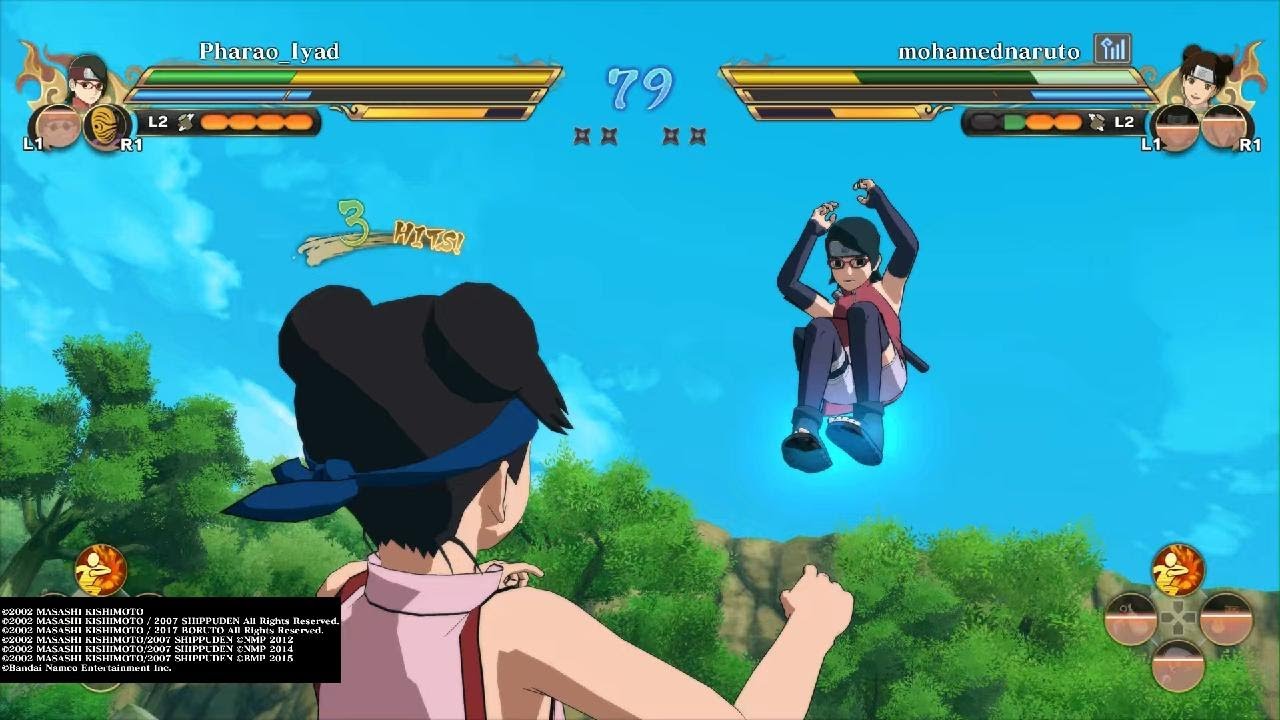 Punishing a weird Tenten player - NARUTO STORM CONNECTIONS
